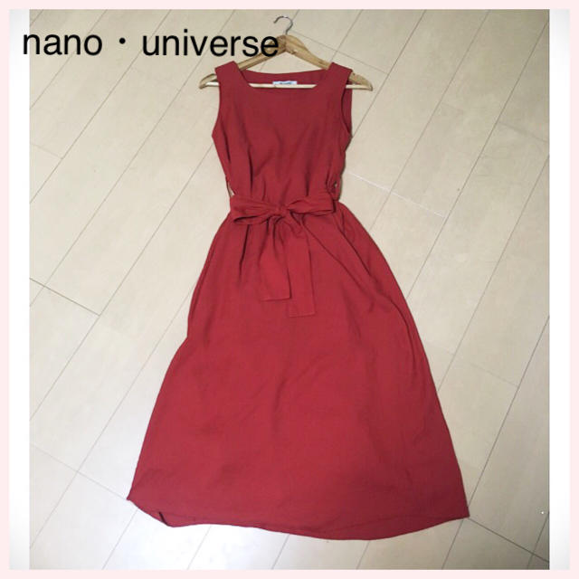 nano・universe(ナノユニバース)のnano・universe ロングワンピース 春夏秋用 レディースのワンピース(ロングワンピース/マキシワンピース)の商品写真