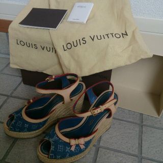 ルイヴィトン(LOUIS VUITTON)のルイヴィトン サンダル シューズ(サンダル)