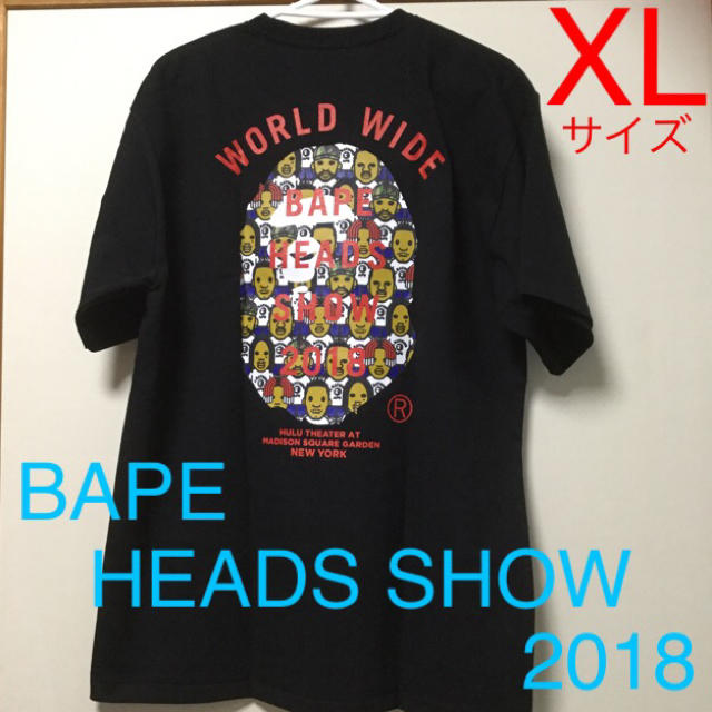 A BATHING APE(アベイシングエイプ)のnanas893様専用 エイプ  BAPE HEADS SHOW 2018  メンズのトップス(Tシャツ/カットソー(半袖/袖なし))の商品写真