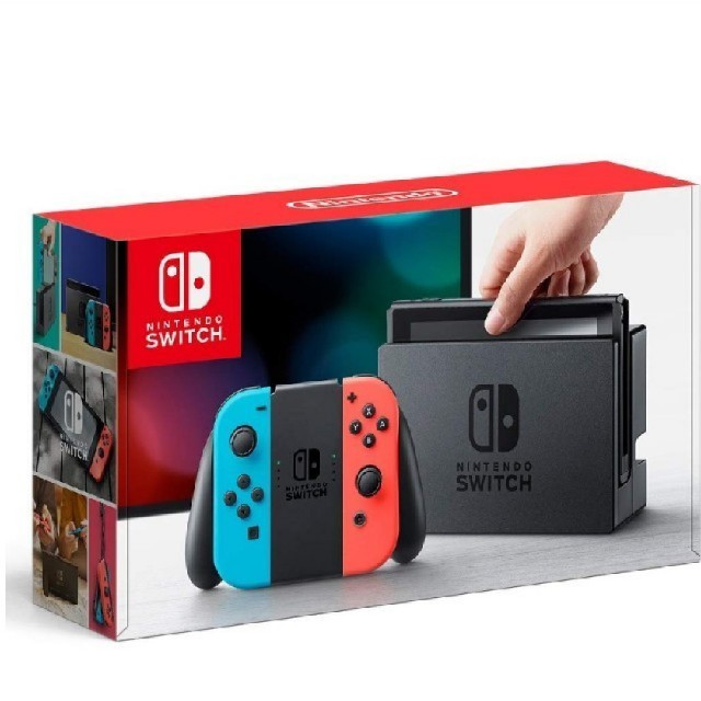 任天堂Switch 本体 新品未使用 ネオンレッドブルー