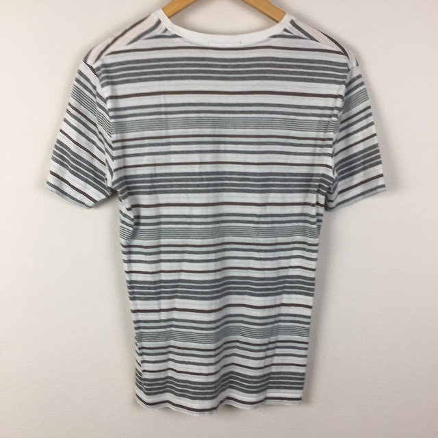 BURBERRY BLACK LABEL(バーバリーブラックレーベル)の美品 BURBERRY BLACK LABEL 半袖Tシャツ ボーダー サイズ2 メンズのトップス(Tシャツ/カットソー(半袖/袖なし))の商品写真