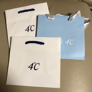 ヨンドシー(4℃)の4℃ ショップ袋 3枚セット(ショップ袋)