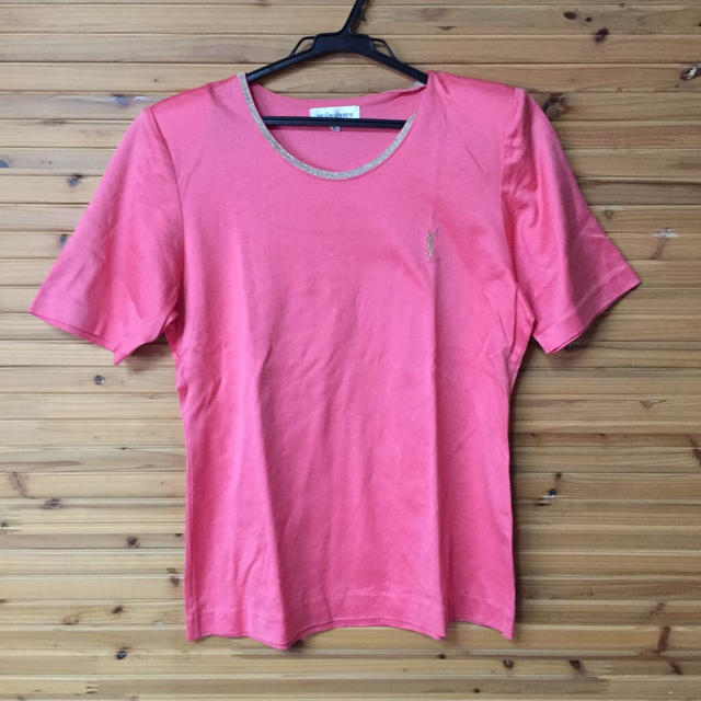 Saint Laurent(サンローラン)の美品 YSL Tシャツ レディースのトップス(Tシャツ(半袖/袖なし))の商品写真