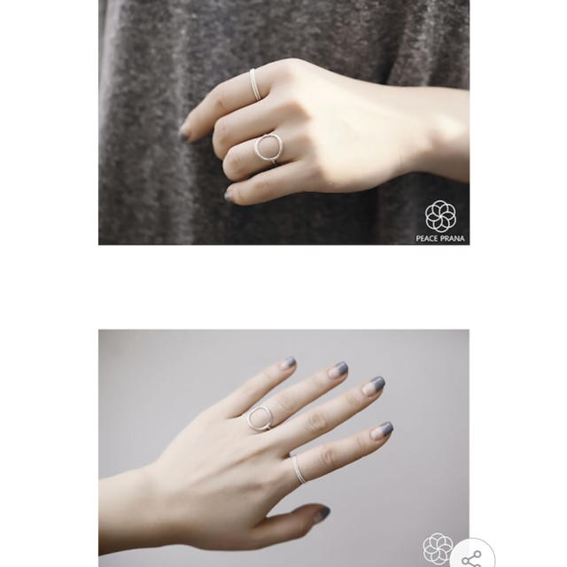 TODAYFUL(トゥデイフル)のひろみ様専用  サークルリング silver925 新品♡ レディースのアクセサリー(リング(指輪))の商品写真