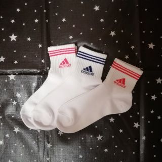 アディダス(adidas)の新品！アディダス★ソックス★３足セット(ソックス)