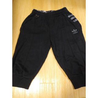 アディダス(adidas)のアディダス　半ズボン　黒　M　メンズ(ショートパンツ)