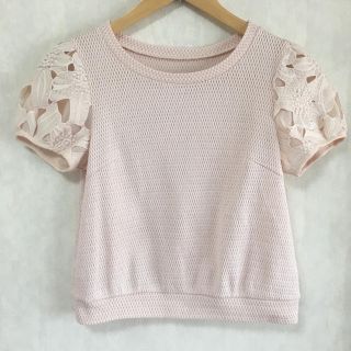 ストロベリーフィールズ(STRAWBERRY-FIELDS)のストロベリーフィールズ✨美品✨ベビーピンク色半袖(カットソー(半袖/袖なし))