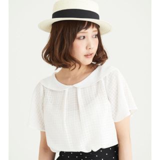 マジェスティックレゴン(MAJESTIC LEGON)のマジェスティックレゴン バックリボンブラウス(シャツ/ブラウス(半袖/袖なし))