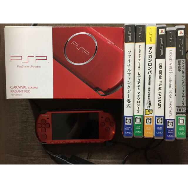 PSP 3000 本体＆ソフト