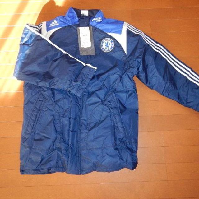 adidas - チェルシー　ダウンジャケット 　Mサイズ　新品 ネイビー ＋マンチェ白