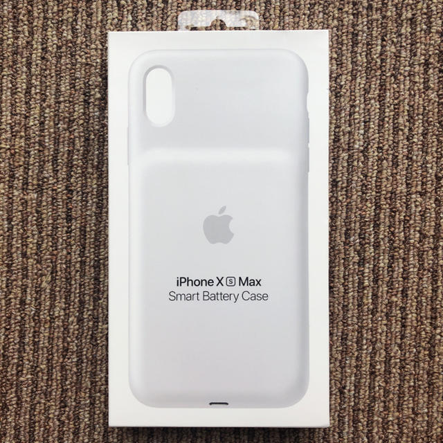未使用 Apple iPhone スマートバッテリーケース XS MAX 保障できる ... 【純正】iPhone XS スマートバッテリーケース