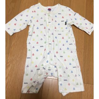 シップスキッズ(SHIPS KIDS)の専用♡SHIPS&コムサ  70 ロンパース 2枚(ロンパース)