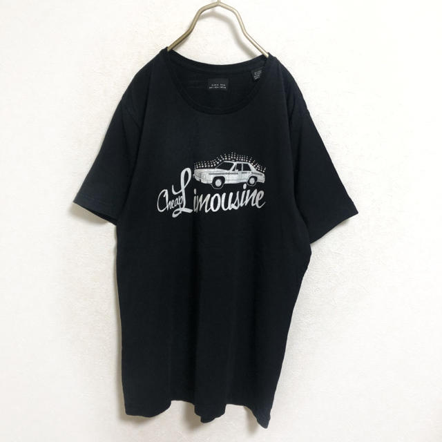 ZARA(ザラ)の【廃盤】ZARA MAN デザインTシャツ メンズ L 黒 古着 スタッズ メンズのトップス(Tシャツ/カットソー(半袖/袖なし))の商品写真