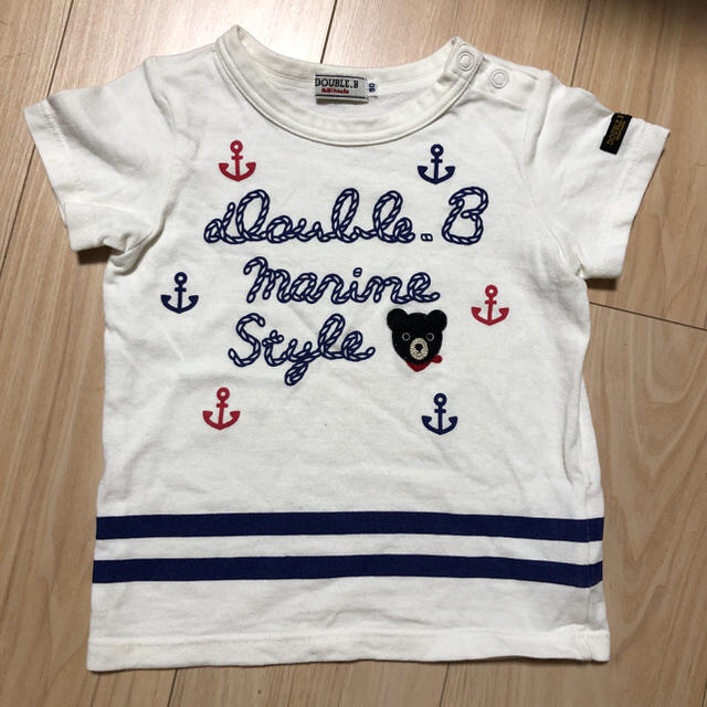 DOUBLE.B(ダブルビー)のダブルB Tシャツ キッズ/ベビー/マタニティのキッズ服男の子用(90cm~)(Tシャツ/カットソー)の商品写真