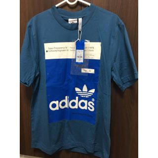 アディダス(adidas)のadidas アディダスTシャツ 大人用 Lサイズ 新品未使用 タグ付き(ウェア)