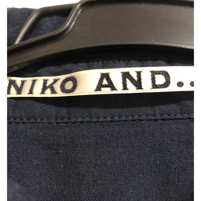 niko and...(ニコアンド)のガーゼシャツ レディースのトップス(シャツ/ブラウス(長袖/七分))の商品写真