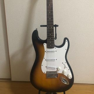 フェンダー(Fender)のsquire ストラト サンバースト エレキギター フェンダー 美品(エレキギター)