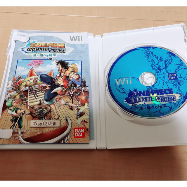 Wii(ウィー)のWii ワンピース アンリミテッドクルーズ エンタメ/ホビーのゲームソフト/ゲーム機本体(家庭用ゲームソフト)の商品写真