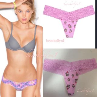 ヴィクトリアズシークレット(Victoria's Secret)のヴィクシー新品PINKTバックショーツS(その他)