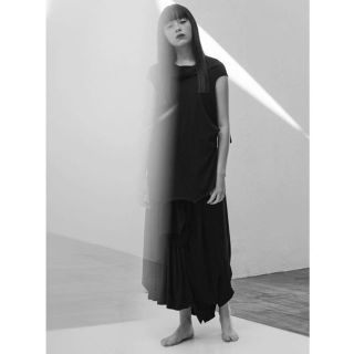 ヨウジヤマモト(Yohji Yamamoto)のGround Y アシンメトリーレイヤードパンツ(その他)