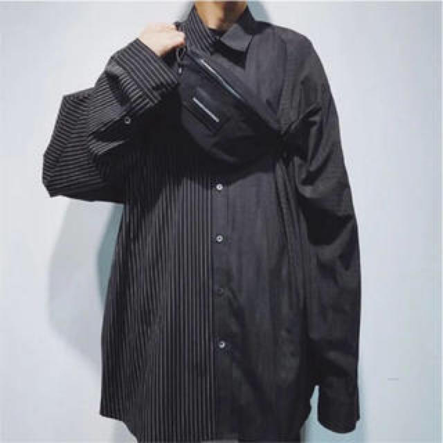 DRESSEDUNDRESSED  XXL PINSTRIPE SHIRT