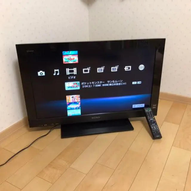 SONY(ソニー)のBRAVIA KDL-32EX30R（Blu-ray機能はジャンク） スマホ/家電/カメラのテレビ/映像機器(テレビ)の商品写真