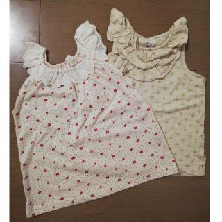 オールドネイビー(Old Navy)の二枚セット チュニック トップス(Tシャツ/カットソー)