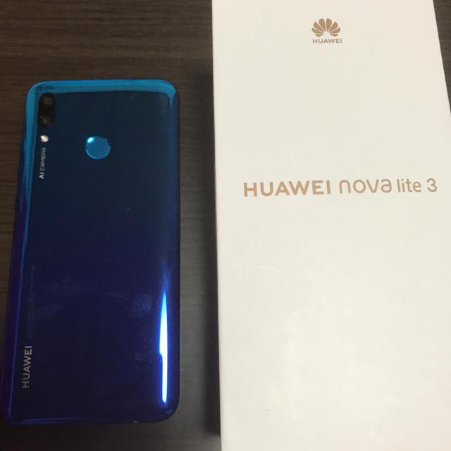 ANDROID(アンドロイド)のhuawei nova lite 3 スマホ/家電/カメラのスマートフォン/携帯電話(スマートフォン本体)の商品写真