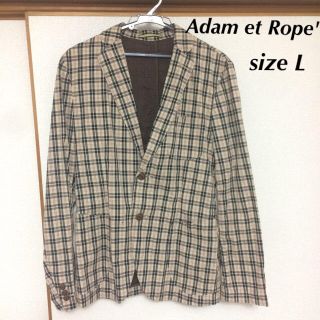 アダムエロぺ(Adam et Rope')のAdam et Rope' アダムエロペ メンズ コットンジャケット ★1回着用(テーラードジャケット)