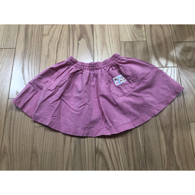 mikihouse(ミキハウス)のミキハウススカート100 キッズ/ベビー/マタニティのキッズ服女の子用(90cm~)(スカート)の商品写真