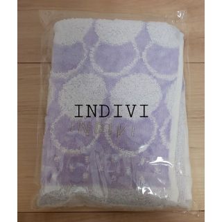 インディヴィ(INDIVI)の【値下げ】INDIVI ハンドタオル パープル(タオル/バス用品)