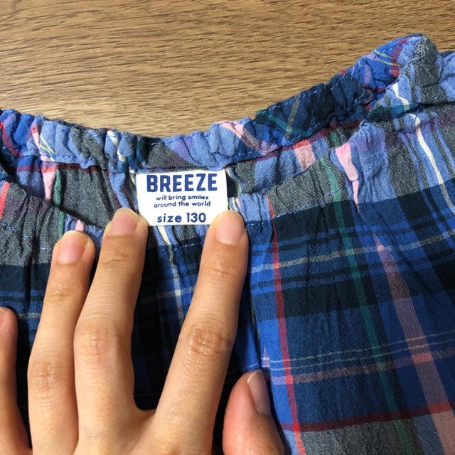 BREEZE(ブリーズ)の値下げしました！　ワンピース 130 キッズ/ベビー/マタニティのキッズ服女の子用(90cm~)(ワンピース)の商品写真