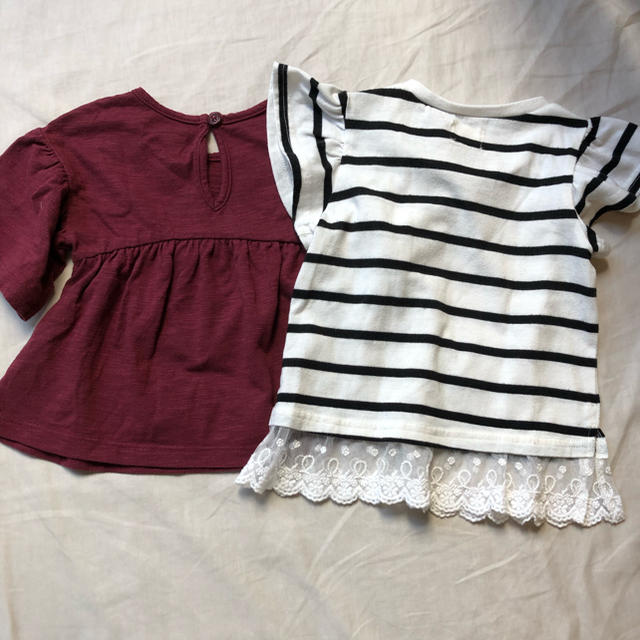 Old Navy(オールドネイビー)のOLD NAVY &wrangler ガールズトップス2点セット キッズ/ベビー/マタニティのキッズ服女の子用(90cm~)(Tシャツ/カットソー)の商品写真