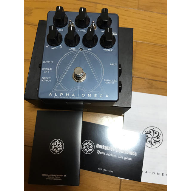 Darkglass alpha omega  ディストーション 国内正規品