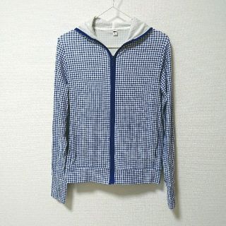 ユニクロ(UNIQLO)のUNIQLO ギンガムチェック パーカー(パーカー)