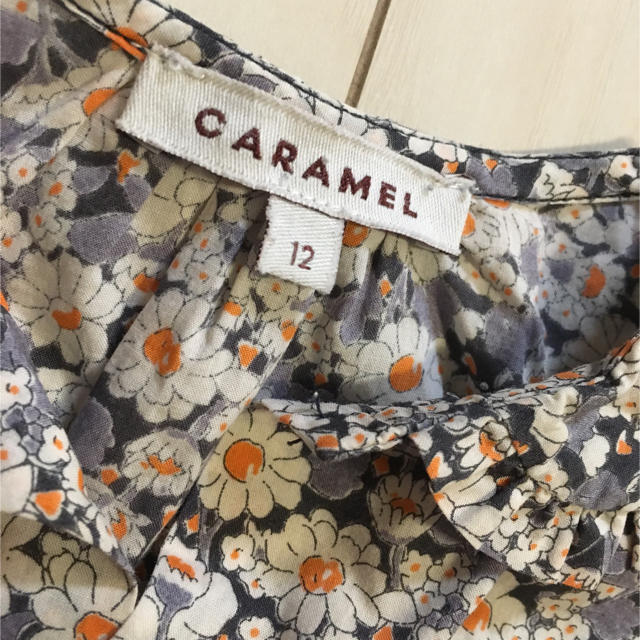 Caramel baby&child (キャラメルベビー&チャイルド)の値下げ中！良品 ✼ caramel ✼ ブラウス シャツ キッズ/ベビー/マタニティのベビー服(~85cm)(シャツ/カットソー)の商品写真