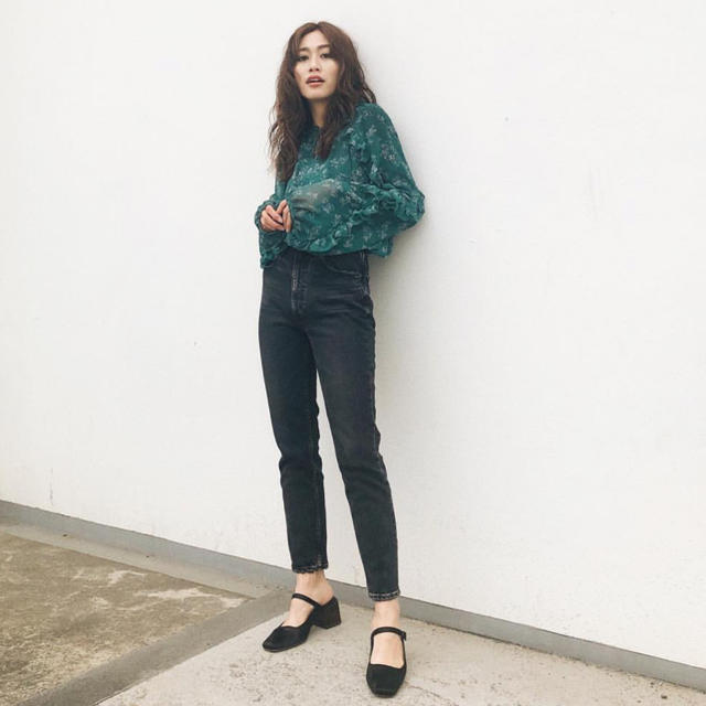 moussy mvs black skinny 25インチ 1