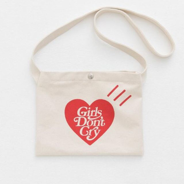 human made × girls don't cry SATCHEL BAG