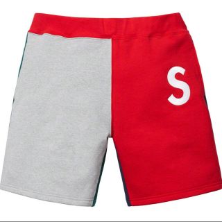 シュプリーム(Supreme)のSupreme  S Logo colorblocked sweatshort(ショートパンツ)