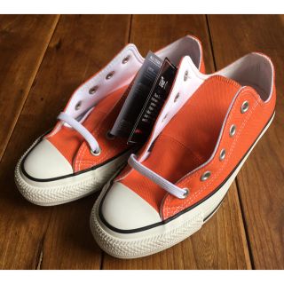 コンバース(CONVERSE)の新品未使用♡コンバース オールスター100カラーズ オレンジ 23センチ(スニーカー)