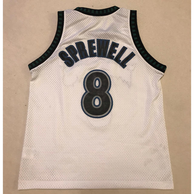 NBA Timber Wolves Nikeユニフォーム Sprewell | svetinikole.gov.mk