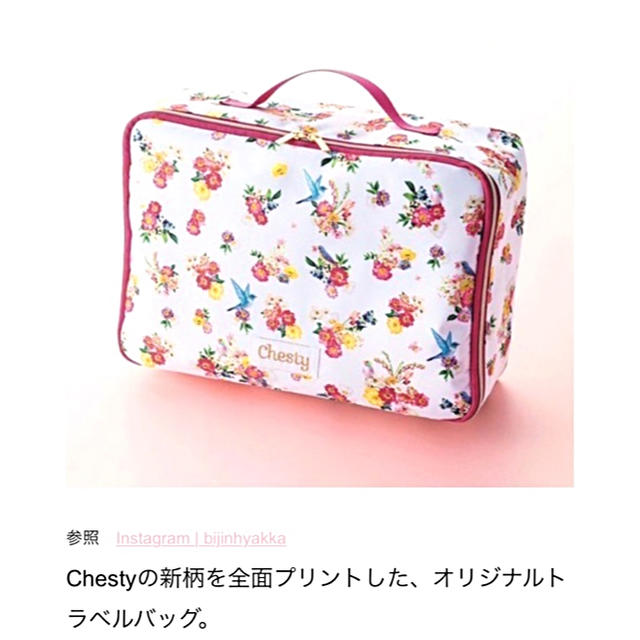 Chesty(チェスティ)の💙大活躍間違えなし❣️ Chestyチェスティポーチ美人百花六月号付録即購入可 レディースのファッション小物(ポーチ)の商品写真