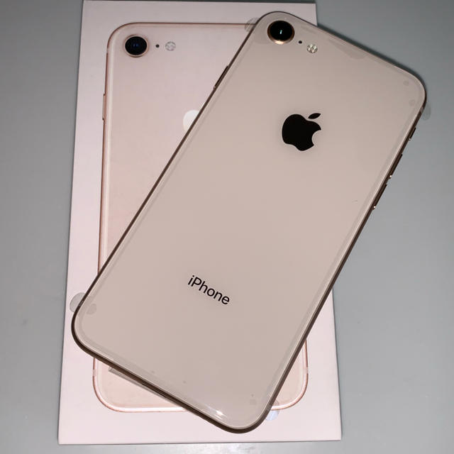 エリック様専用【SIMロック解除済】iPhone8 64G ゴールド 新品未使用