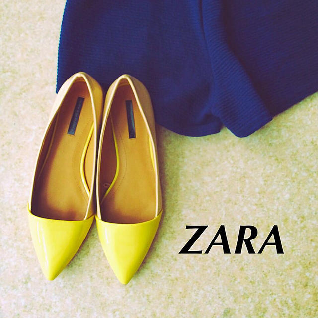 ZARA(ザラ)のZARA新品バイカラーパンプス レディースの靴/シューズ(ハイヒール/パンプス)の商品写真