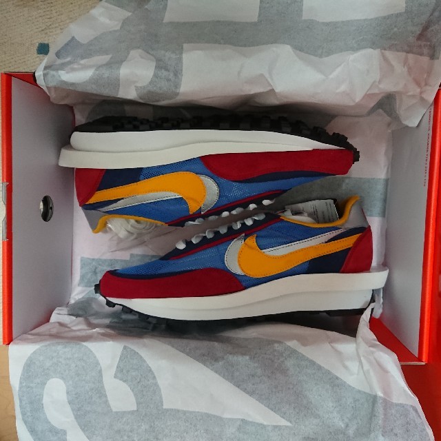 NIKE(ナイキ)のSACAI x NIKE LDWAFFLE Varsity Blue 28cm メンズの靴/シューズ(スニーカー)の商品写真