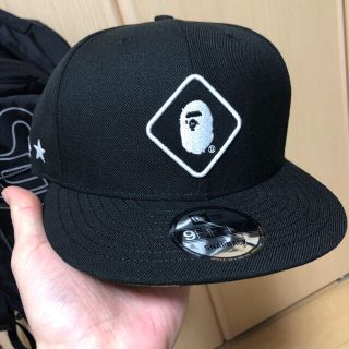 エフシーアールビー(F.C.R.B.)の未使用品 fcrb bape newera(キャップ)