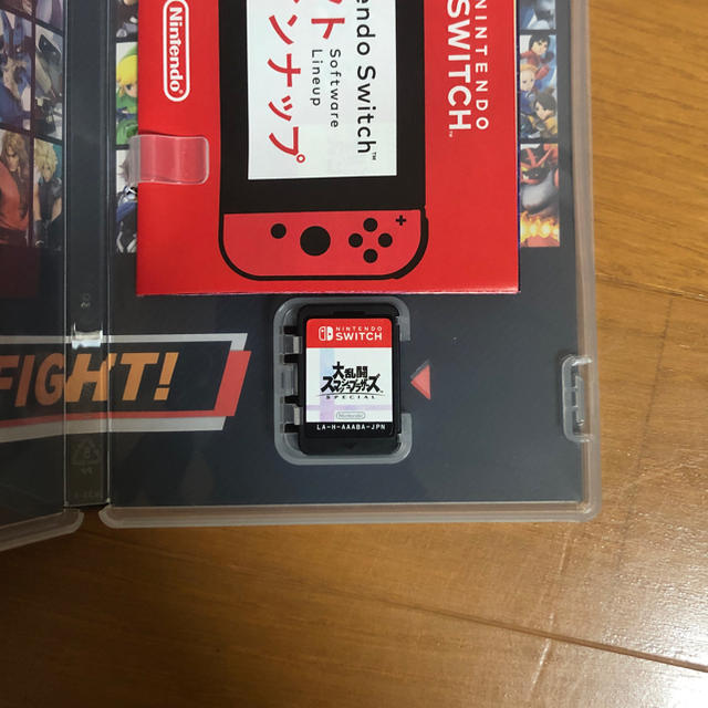 Nintendo Switch(ニンテンドースイッチ)のSwitch スマブラ エンタメ/ホビーのゲームソフト/ゲーム機本体(家庭用ゲームソフト)の商品写真