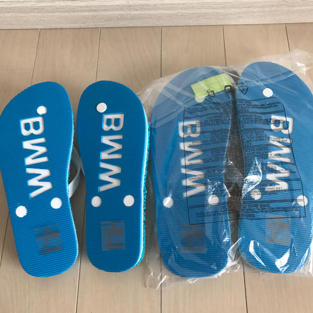 BMW(ビーエムダブリュー)のBMWノベルティビーチサンダル レディースの靴/シューズ(ビーチサンダル)の商品写真