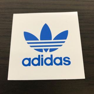 アディダス(adidas)の【縦7.3cm横7cm】 adidas ステッカー(ステッカー)