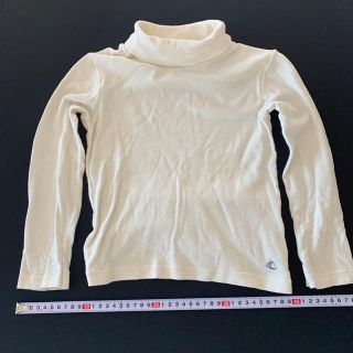 プチバトー(PETIT BATEAU)のプチバトー タートルネックカットソー サイズ114 値下げ即買いNG(Tシャツ/カットソー)